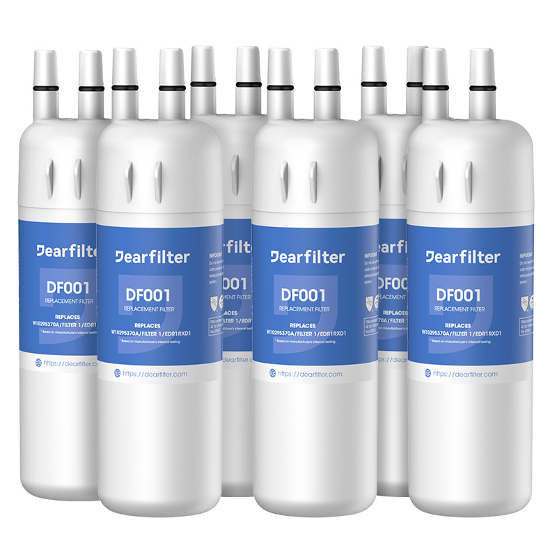 Dearfilter Compatible with Filter EDR1RXD1,W10295370A,P8RFWB2L Water Filter 1 6PCS