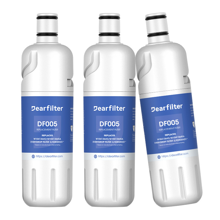 DF005 Compatible with Refrigerator Filter 2, Edr2rxd1 filter, W10413645A 3PCS